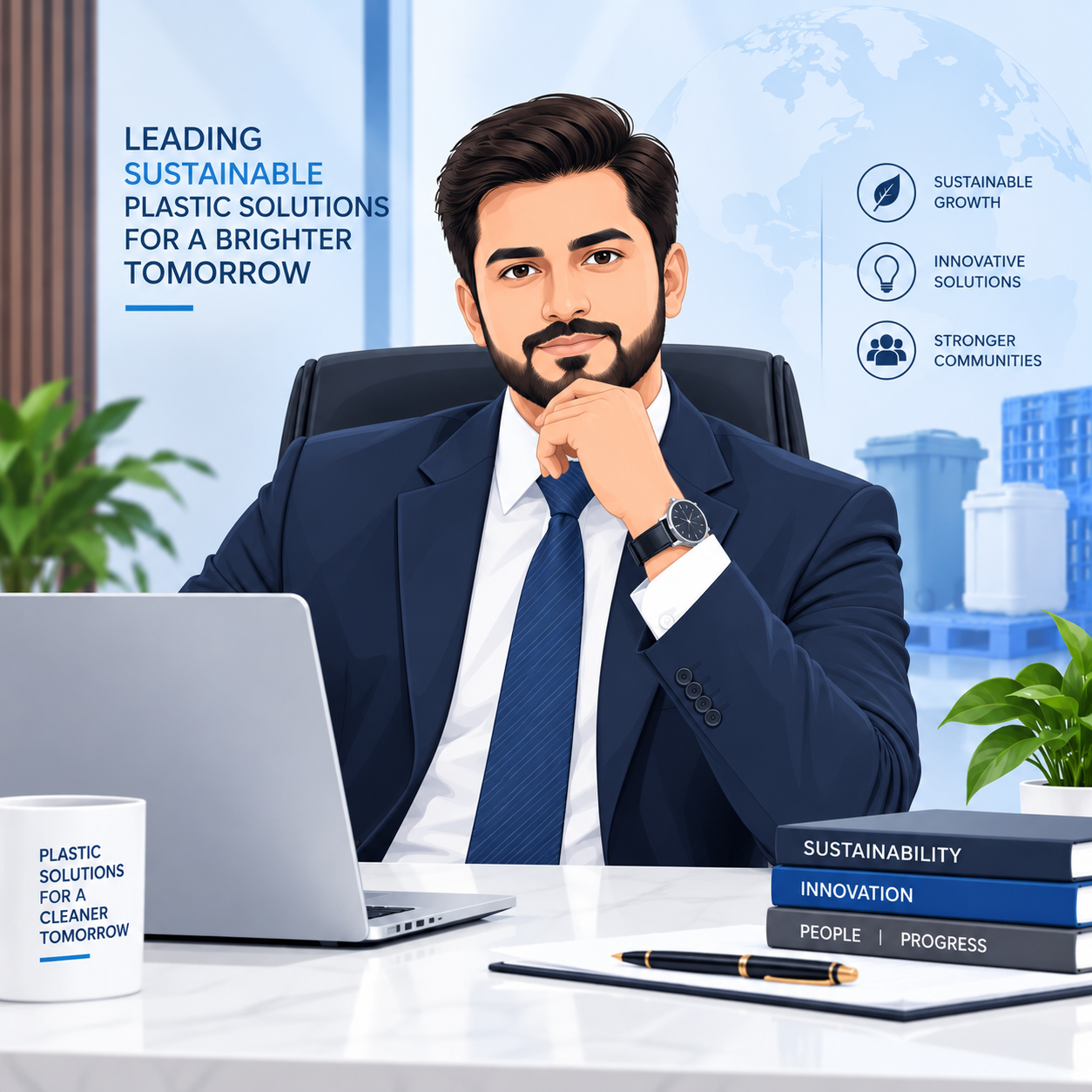 Wasim Shafi, Chief Executive Officer of KMS Plastworld Pvt. Ltd.